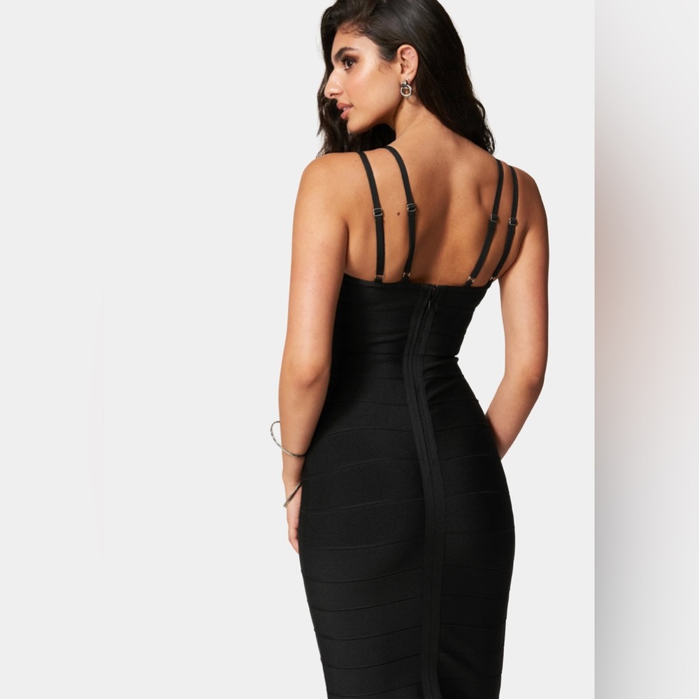 Bebe Double Strap Bandage Dress - Picture 7 of 8